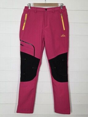 Magcomsen Thermal Underwear Lined Winter Pants Windproof Soft Outdoor Hiking Ski